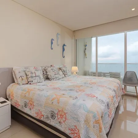 Luxurious In H2 With A View Of The Sea Apto 2706 Cartagena