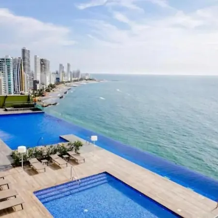 Apartment Luxurious In H2 With A View Of The Sea Apto 2706 Cartagena